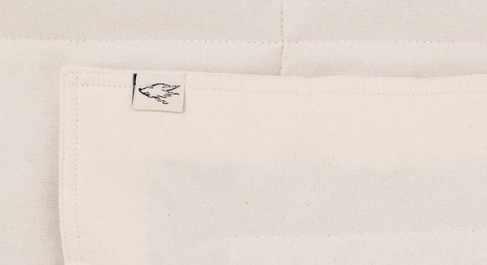 Bettdeke aus Kamelhaar mit Baumwolle