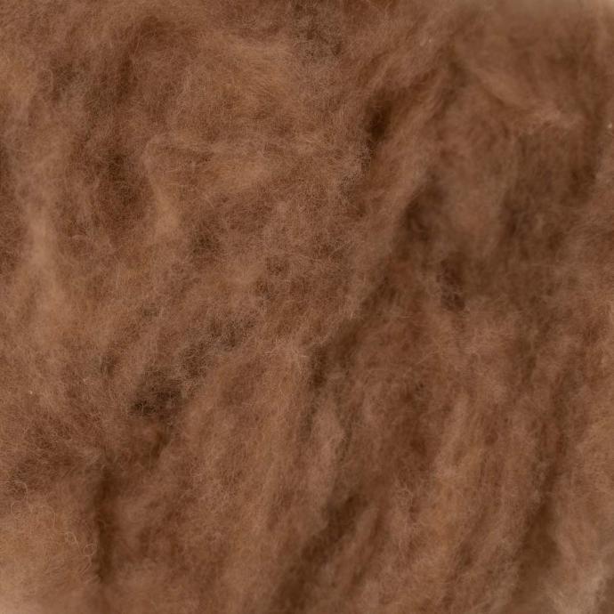 Close-up of beige camel wool
