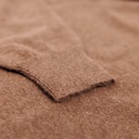 Slim Fit Pullover aus Kamelwolle, braun