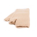 Stulpen aus Kamelwolle, beige