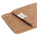 Stulpen aus Kamelwolle, braun