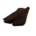 Stulpen aus Yakwolle, dunkelbraun