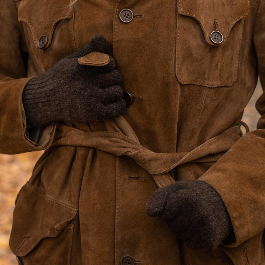 Handschuhe aus Yakwolle, Beispielbild