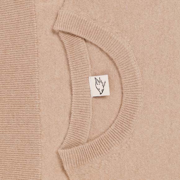 Pullover aus Kamelwolle, beige