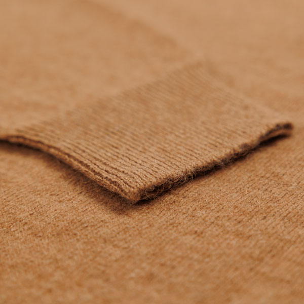 Pullover aus Kamelwolle, braun