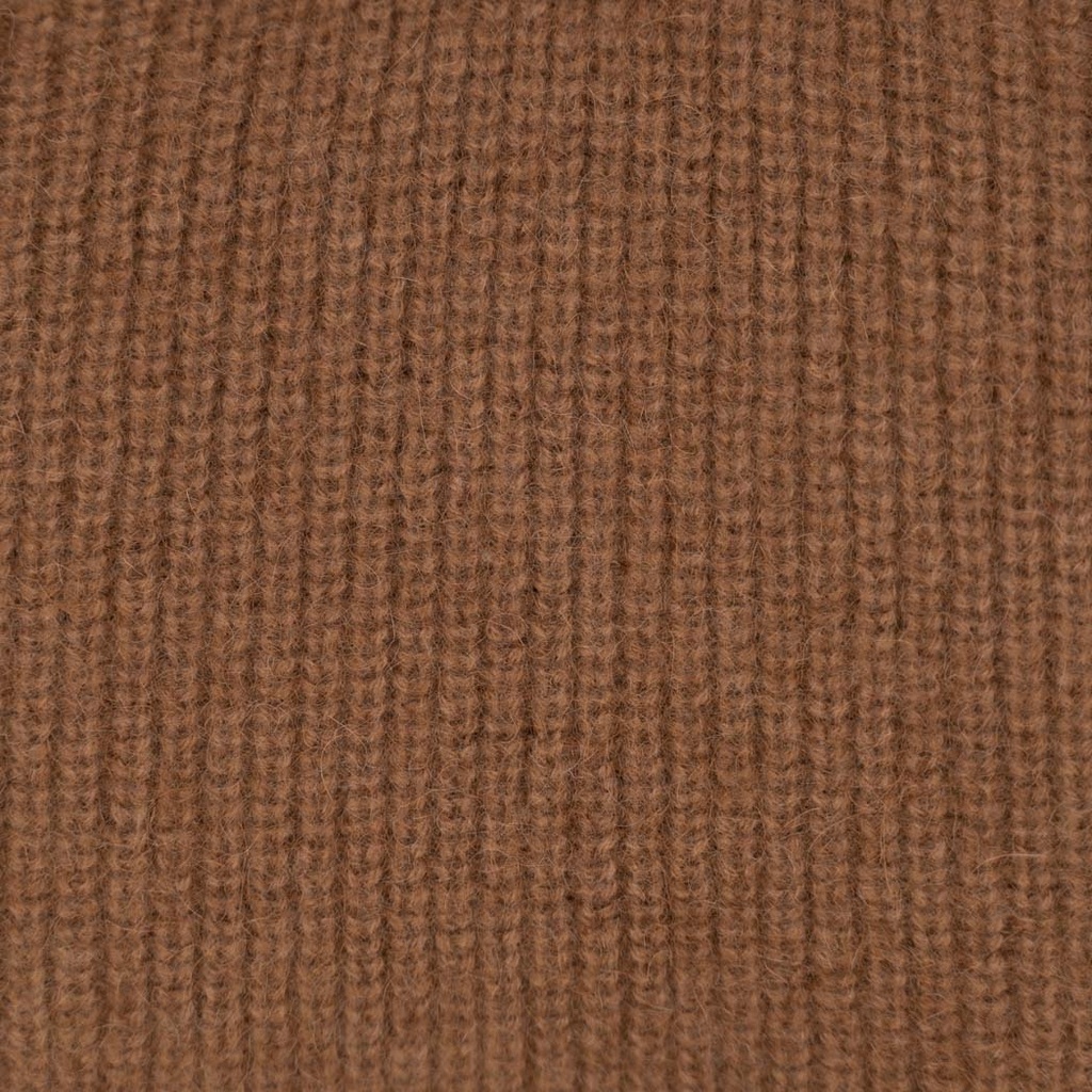 Pullover aus Yakwolle, dunkelbraun
