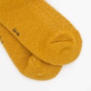 Schafwollsocken, gelb