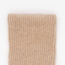 Socken aus Kamelwolle, beige