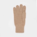Handschuhe aus Kamelwolle, beige