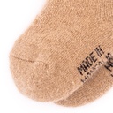 Kindersocken aus Kamelwolle, beige