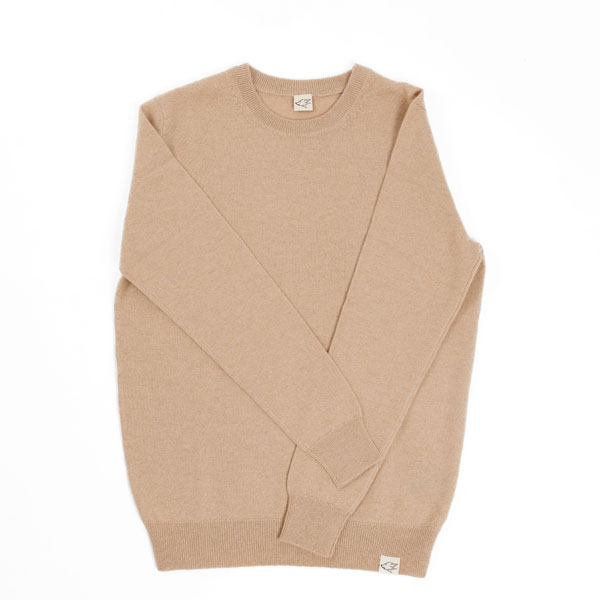 Pullover aus Kamelwolle, beige