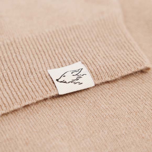 Pullover aus Kamelwolle, beige