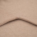 Loose Fit Pullover aus Kamelwolle, beige