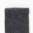 Socken aus Schafwolle, schiefergrau