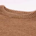 Babypullover aus Kamelwolle, braun