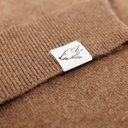 Pullover aus Yakwolle, dunkelbraun