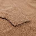 Pullover aus Yakwolle, dunkelbraun