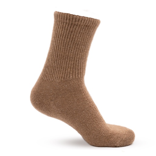 Socken aus Kamelwolle, braun (35-37)