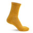 Sheep wool socks, mustard yellow