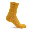 Socken aus Schafwolle, senfgelb