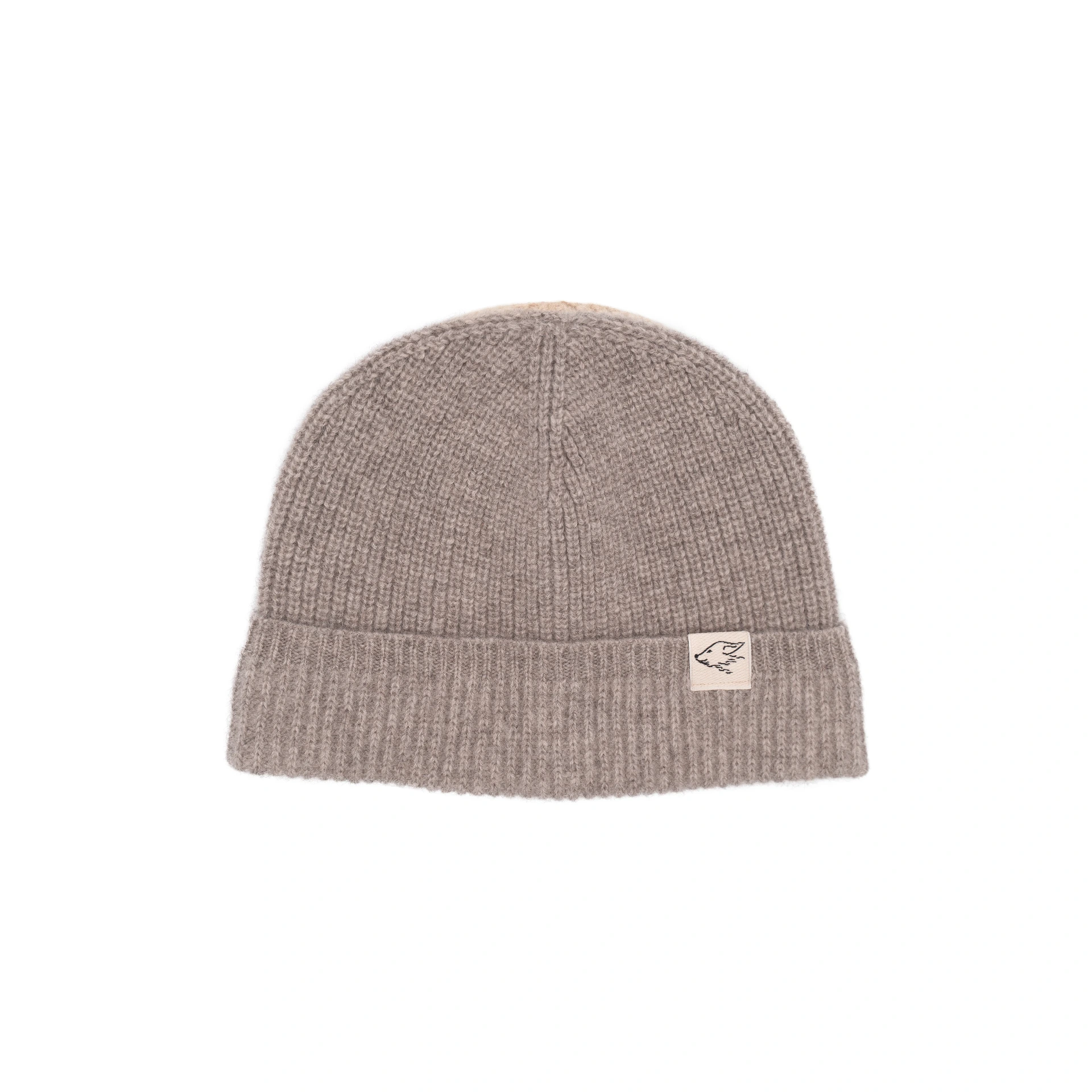 Beanie aus Yakwolle, grau