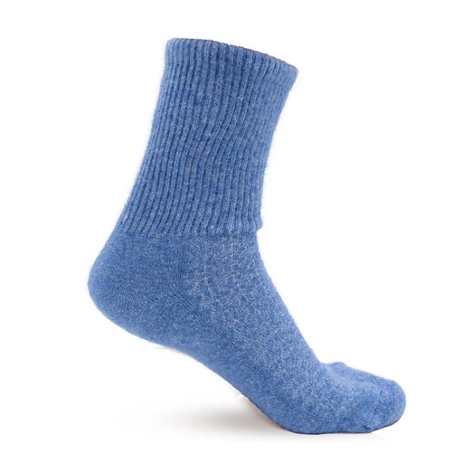 Socken aus Schafwolle, himmelblau (35-37)