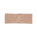 Stirnband aus Kamelwolle, beige