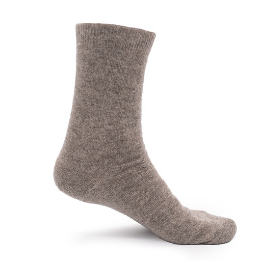 Thin sheep wool socks, natural grey (35-37)