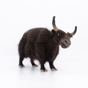 Yak-Kuscheltiere aus Filz