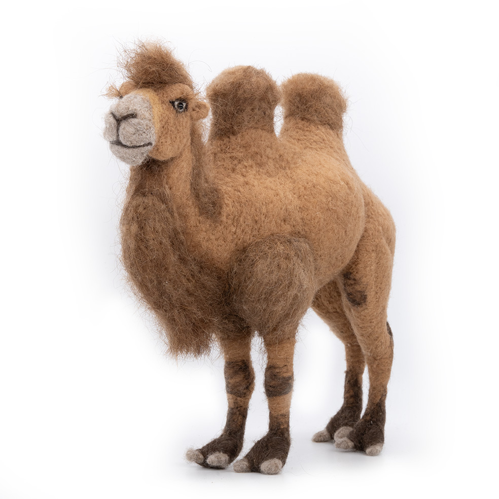 Felt camel cuddly toys