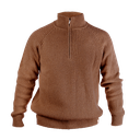 Troyer made from camel wool, brown