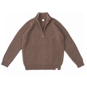 Troyer aus Yakwolle, yakbraun