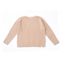 Loose Fit Pullover aus Kamelwolle, beige