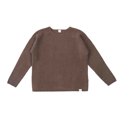 Loose Fit Pullover aus Yakwolle, yakbraun (XS)