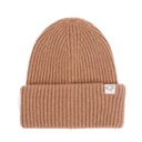 Big camel wool beanie, brown