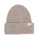 Big Beanie aus Yakwolle, grau