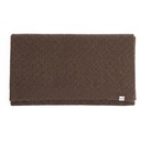 Strickdecke aus Yakwolle, yakbraun