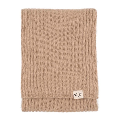 Scarf made of camel wool, beige