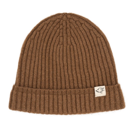 Hat made of camel wool, brown