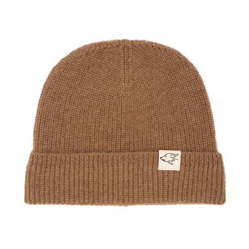 Beanie made of camel wool, brown