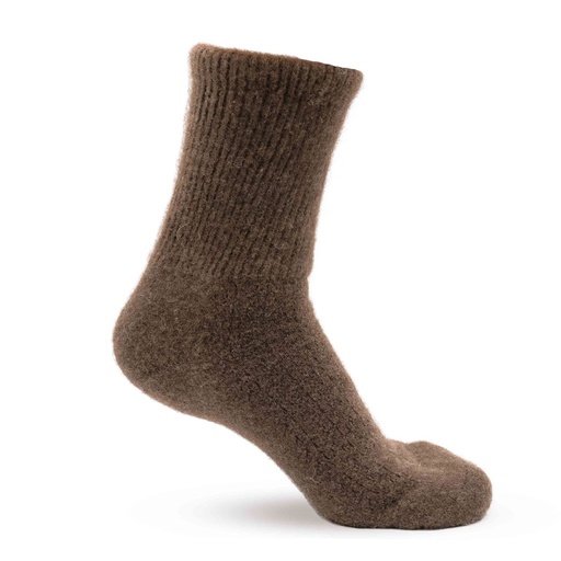 Yak wool socks, yak-brown 
