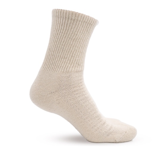 Sheep wool socks, natural white
