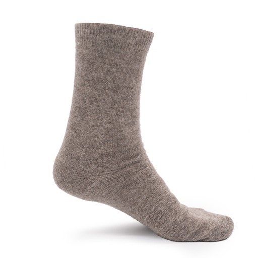 Thin sheep wool socks, natural grey