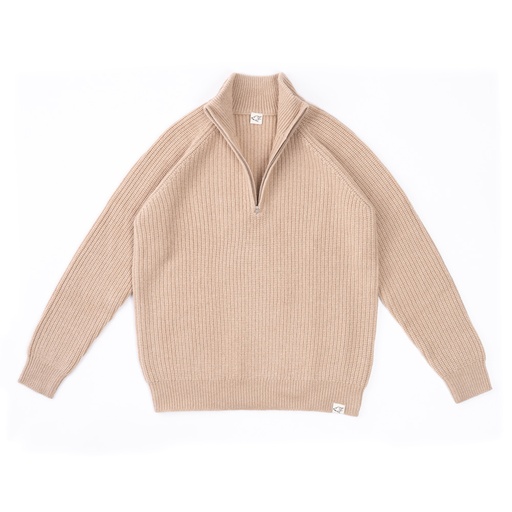 Troyer aus Kamelwolle, beige