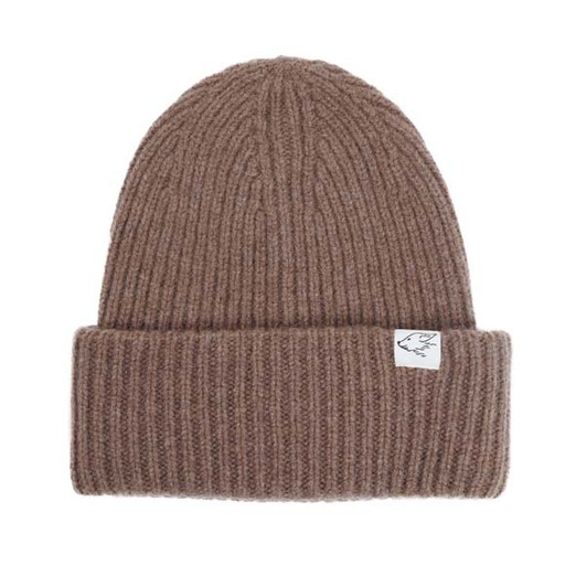 Big Beanie aus Yakwolle, yakbraun